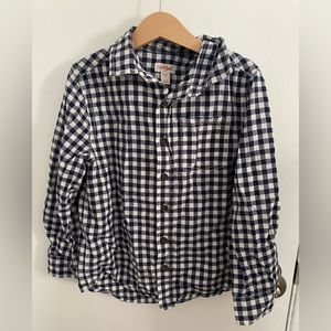 Cat & Jack size 6/7 long sleeved polo